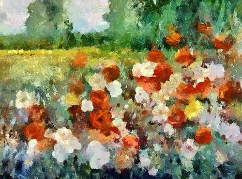 Poppy Fields Art Print