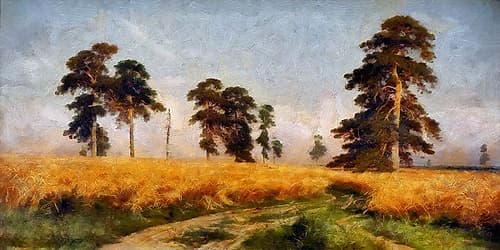 Wheat Field Landscape Print
