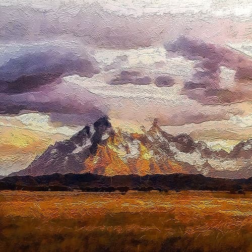 Torres del Paine At Sunrise I Art Print
