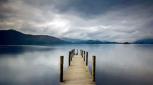 Ashness Landing Coastal Print