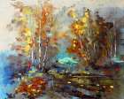 Autumn Pond II Art Print