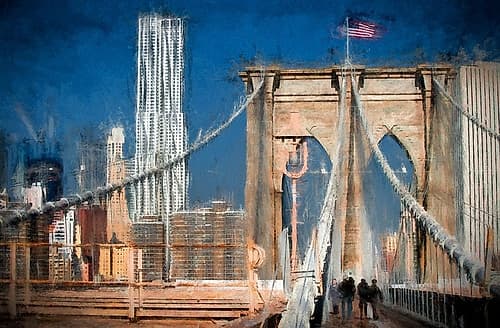 Brooklyn Bridge Art Print