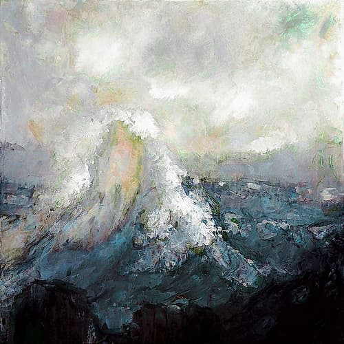 Crest of a Wave II Coastal Print