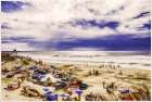 Fun At the Beach I Art Print