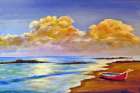 Beached Art Print