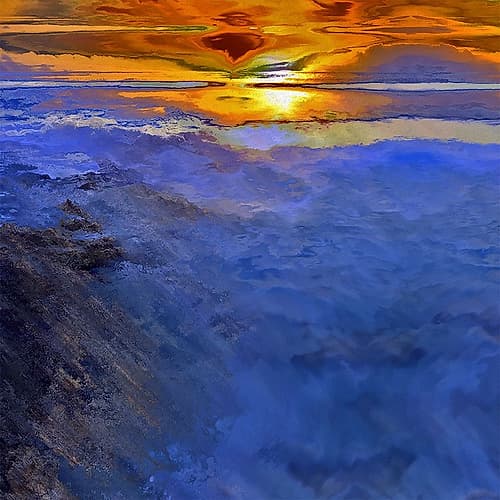 Summer Sunset Art Print