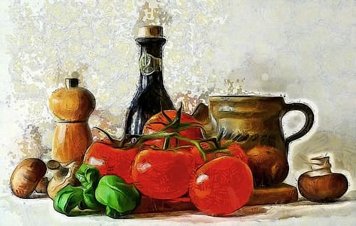 Vegitable Still Life Food Print