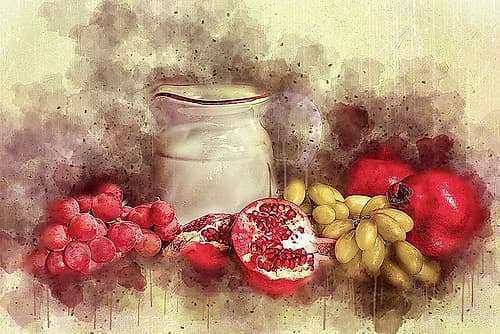 Fruit Still Life Food Print