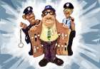 Busted Art Print