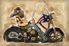 Easy Rider Art Print