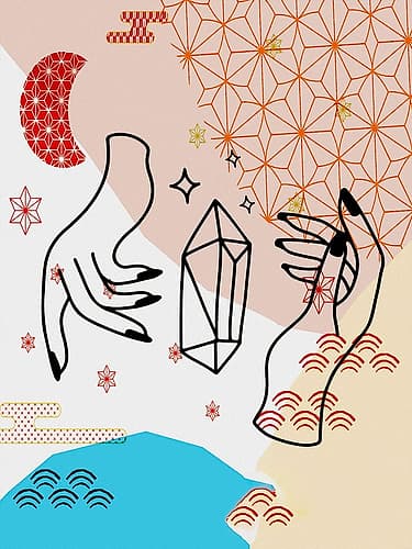 Boho Chrystal Bohème reproduction