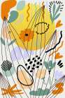 Botanical Sunshine 691 Art Print