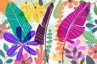 Colorful Garden 685 Art Print