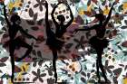 Garden Ballet 418 Art Print