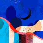 Mid Century Abstract 583 Art Print