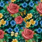 Rose Garden Art Print