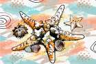 Starfish 61 Art Print