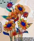 Sunflower Garden 838 Art Print