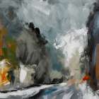 Abstract Expressions III Art Print