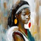 African American Fashionista VI Art Print