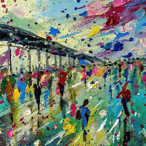Arches of Anticipation Art Print