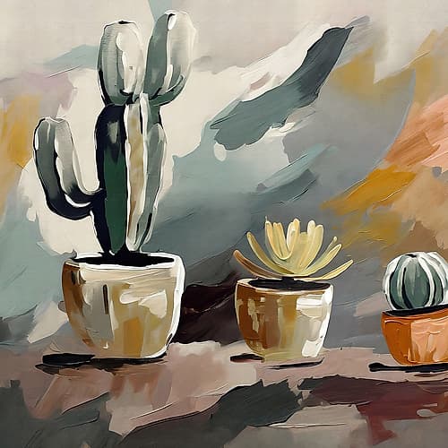 Arid Aesthetics Art Print