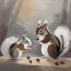 Autumnal Forest Art Print