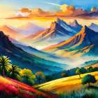 Awakening Earth Art Print