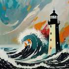 Coastal Sentry Art Print