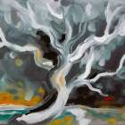 Contours of Calm Art Print