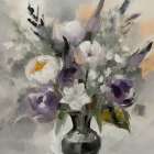 Dreamy Florals Art Print