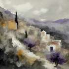 Dusk in the Valley Art Print