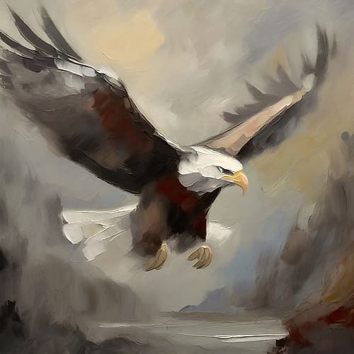 Eagles Quest Art Print