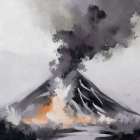 Fiery Genesis Art Print