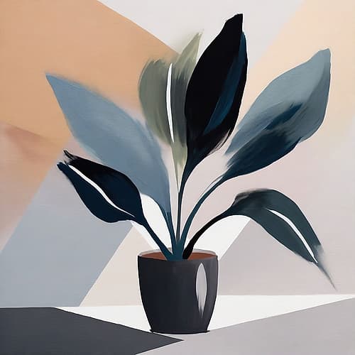 Foliage and Facades Art Print