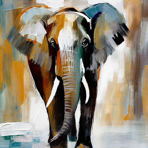 In the Footsteps of Giants Art Print
