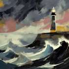 Lighting the Way Coastal Print