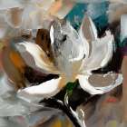 Magnolias Murmur Art Print