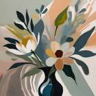 Modern Botanica Art Print