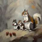 Nuts About You Art Print