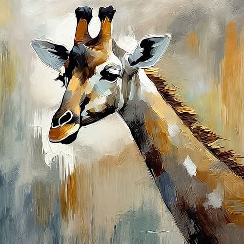 Portrait of Tranquility Animaux reproduction