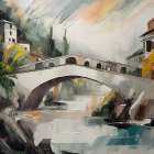 Reflections of Rialto Art Print