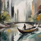 Rivers Embrace Art Print