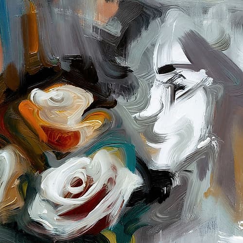 Roses Edge Art Print
