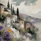 Silence in St. Remy Art Print