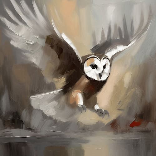 Silent Wings Art Print