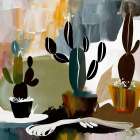 Sonoran Strokes Art Print