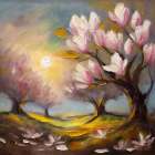 Springs First Blush Art Print