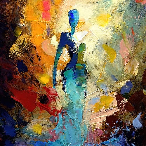 The Vivid Unknown Art Print