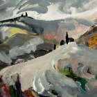 Tuscan Heights Art Print